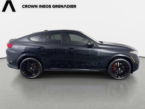 Black Sapphire Metallic 2025 BMW X6 xDrive40i