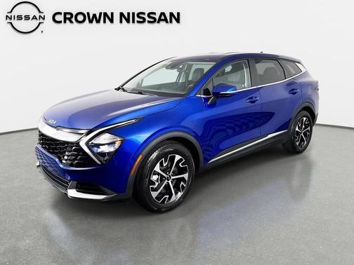Sapphire Blue 2023 Kia Sportage EX