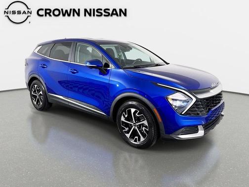 Sapphire Blue 2023 Kia Sportage EX