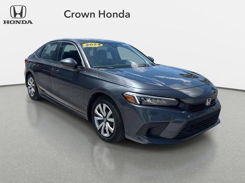 Meteorite Gray Metallic 2024 Honda Civic LX
