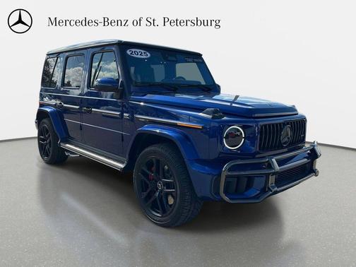 Brilliant Blue 2025 Mercedes-Benz AMG G 63 AMG G 63