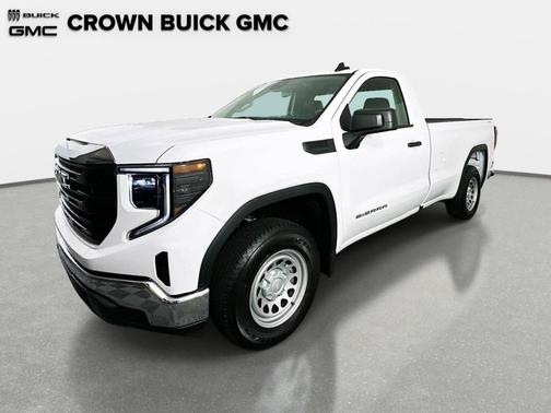 Summit White 2025 GMC Sierra 1500 Pro