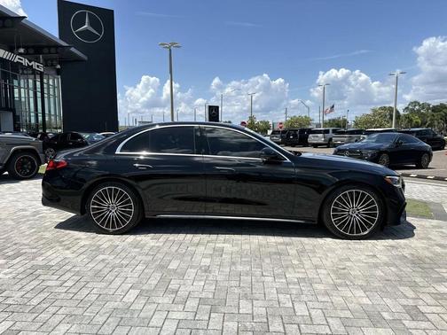 Black 2024 Mercedes-Benz E-Class 4MATIC