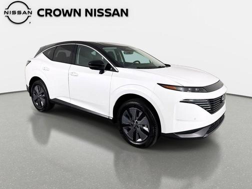 Everest White Pearl Tricoat/Super Black 2025 Nissan Murano SL