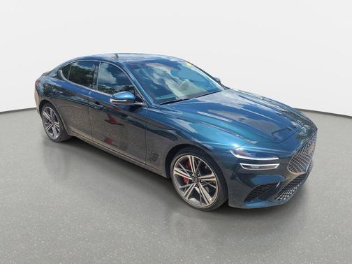 Tasman Blue 2024 Genesis G70 3.3T RWD Sport Advanced