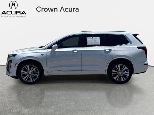 Crystal White Tricoat 2023 Cadillac XT6 Premium Luxury FWD