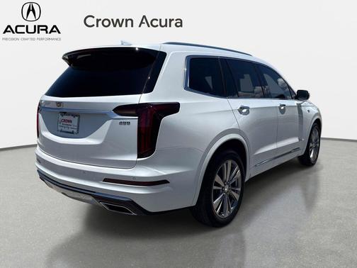Crystal White Tricoat 2023 Cadillac XT6 Premium Luxury FWD