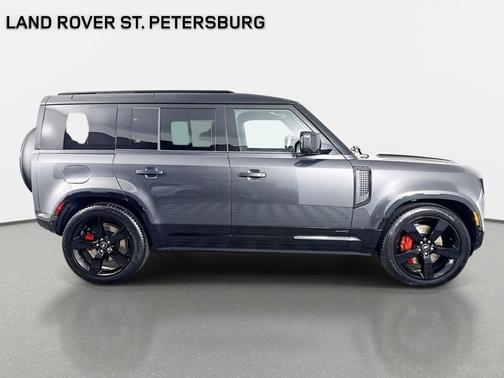 Carpathian Grey Premium Metallic 2025 Land Rover Defender 110 P400 X