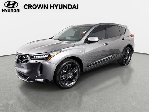 Liquid Carbon Metallic 2023 Acura RDX Base