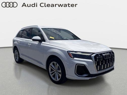 White 2025 Audi Q7 55 Premium Plus