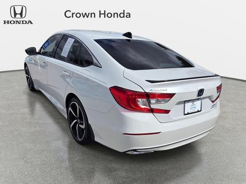 Platinum White Pearl 2022 Honda Accord Hybrid Sport