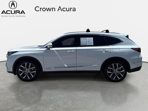 Platinum White Pearl 2023 Acura MDX Technology Package
