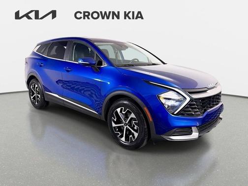 Sapphire Blue 2023 Kia Sportage EX