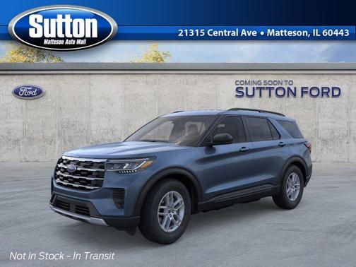 Blue 2026 Ford Explorer Active