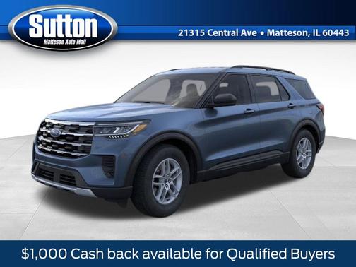 Vapor Blue 2026 Ford Explorer Active