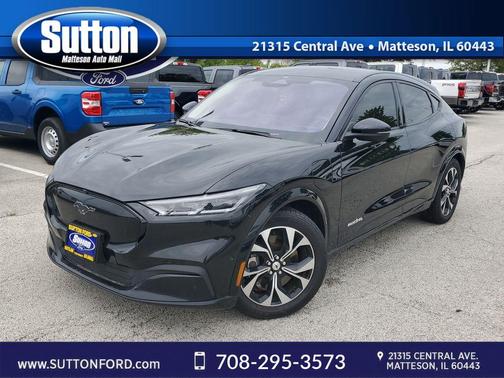 Shadow Black 2021 Ford Mustang Mach-E Premium