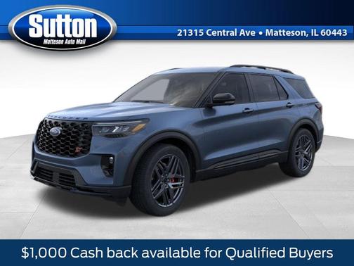Blue 2026 Ford Explorer ST