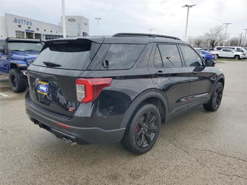Agate Black Metallic 2022 Ford Explorer ST