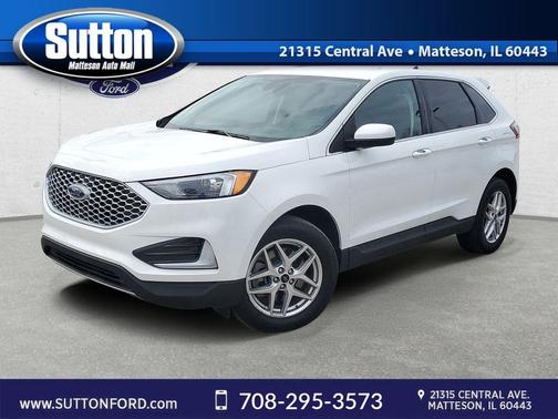 Oxford White 2024 Ford Edge SEL