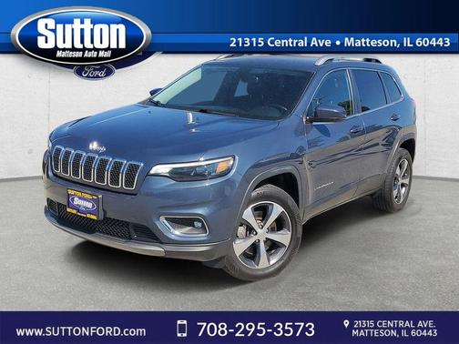 Blue Shade Pearlcoat 2019 Jeep Cherokee Limited