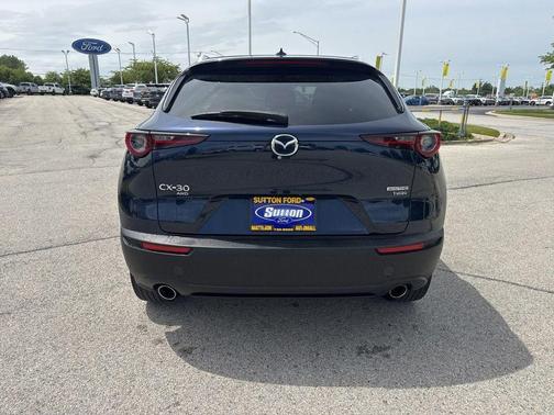 Deep Crystal Blue Mica 2022 Mazda CX-30 2.5 Turbo Premium Package