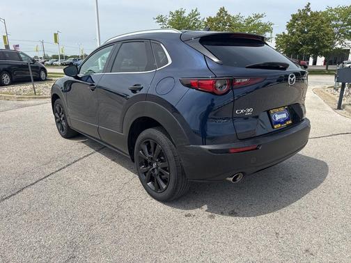 Deep Crystal Blue Mica 2022 Mazda CX-30 2.5 Turbo Premium Package