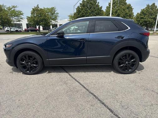 Deep Crystal Blue Mica 2022 Mazda CX-30 2.5 Turbo Premium Package