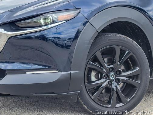 Deep Crystal Blue Mica 2022 Mazda CX-30 2.5 Turbo Premium Package