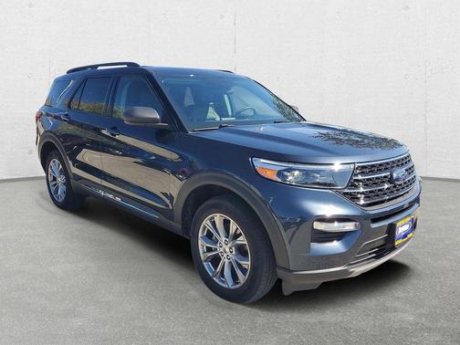 Stone Blue Metallic 2022 Ford Explorer XLT