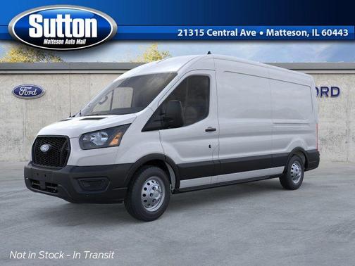 White 2026 Ford Transit-250 148 WB Medium Roof Cargo