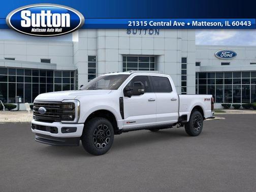 White 2026 Ford F-350 Platinum