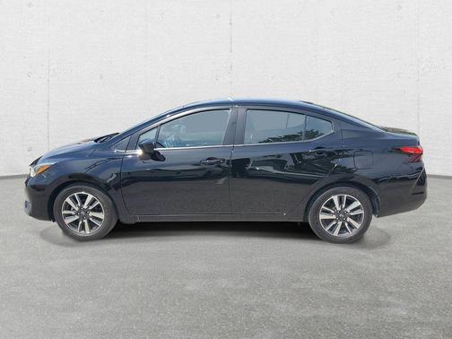 Black 2025 Nissan Versa 1.6 SV
