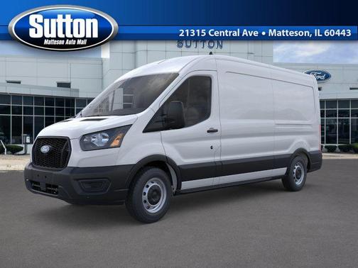 White 2026 Ford Transit-250 148 WB Medium Roof Cargo