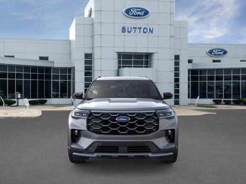 Gray Metallic 2026 Ford Explorer Platinum