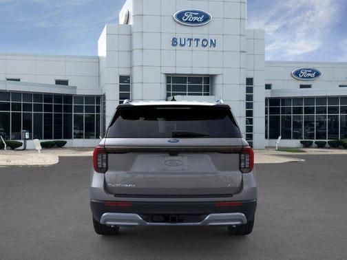 Gray Metallic 2026 Ford Explorer Platinum
