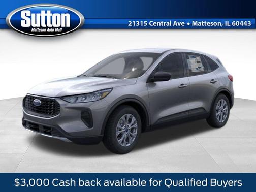 Gray Metallic 2026 Ford Escape Active