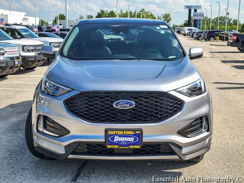 Silver Metallic 2024 Ford Edge ST Line