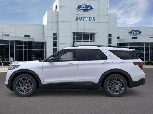 White Metallic 2026 Ford Explorer ST-Line