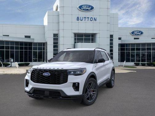 White Metallic 2026 Ford Explorer ST-Line