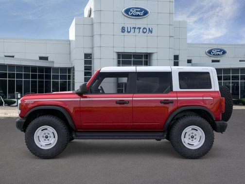 Red 2026 Ford Bronco Heritage Edition