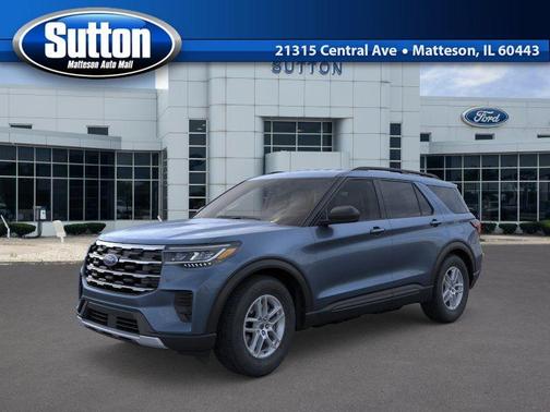 Blue 2026 Ford Explorer Active