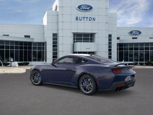 Blue 2025 Ford Mustang Dark Horse