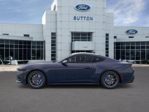 Blue 2025 Ford Mustang Dark Horse