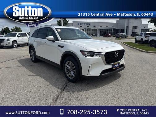 Rhodium White Metallic 2024 Mazda CX-90 Preferred Plus