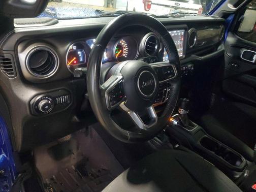 Ocean Blue Metallic 2018 Jeep Wrangler Unlimited Sahara