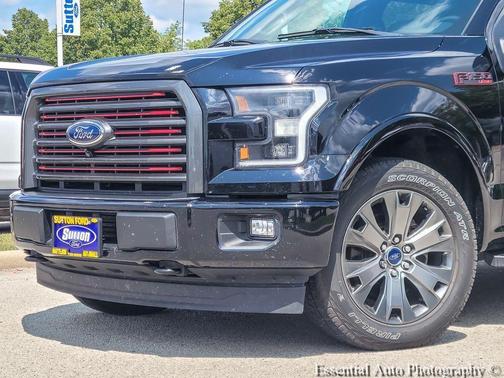 Shadow Black 2017 Ford F-150 Lariat