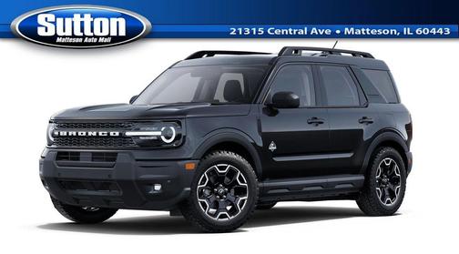 Shadow Black 2025 Ford Bronco Sport Outer Banks