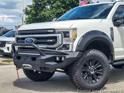 White Metallic 2022 Ford F-250 Platinum