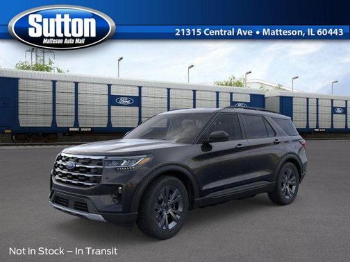 Black Metallic 2026 Ford Explorer Active
