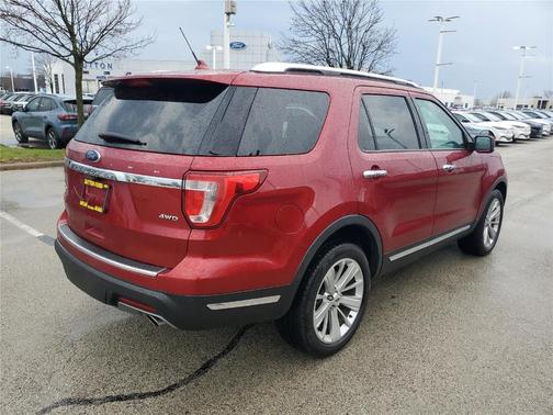 Ruby Red Metallic Tinted Clearcoat 2019 Ford Explorer Limited